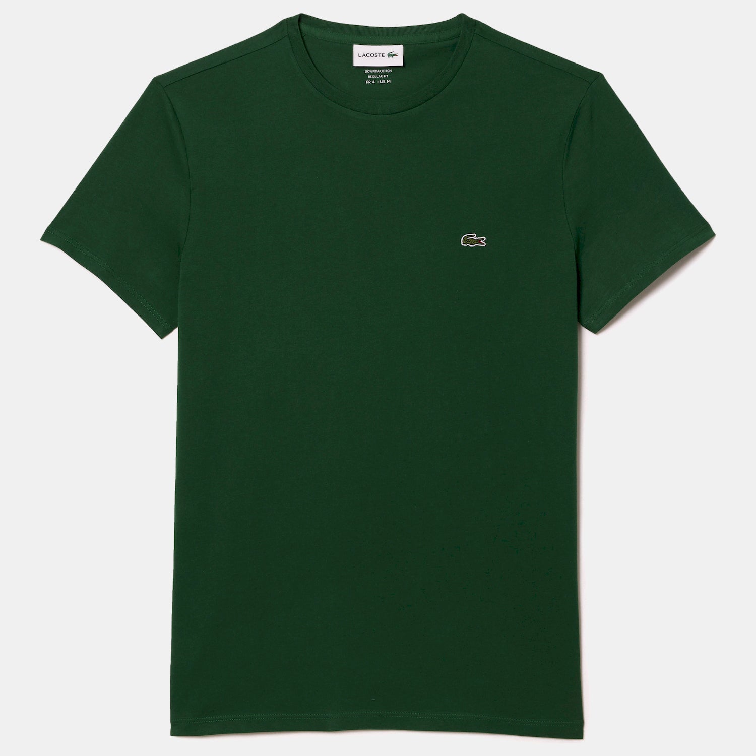 Lacoste T Shirt Th2038 Green Verde_shot4