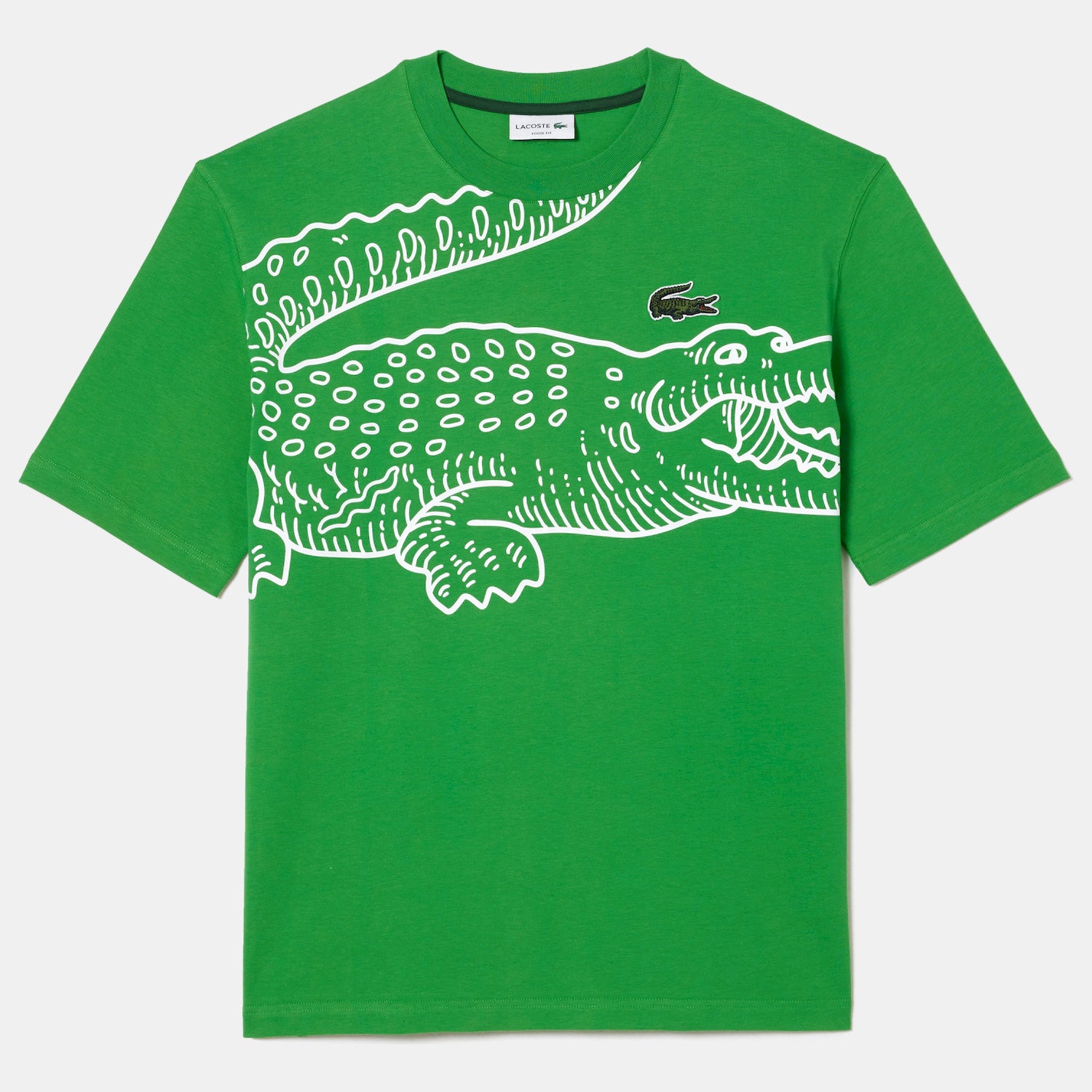 Lacoste T Shirt Th5511 Green Verde_shot3
