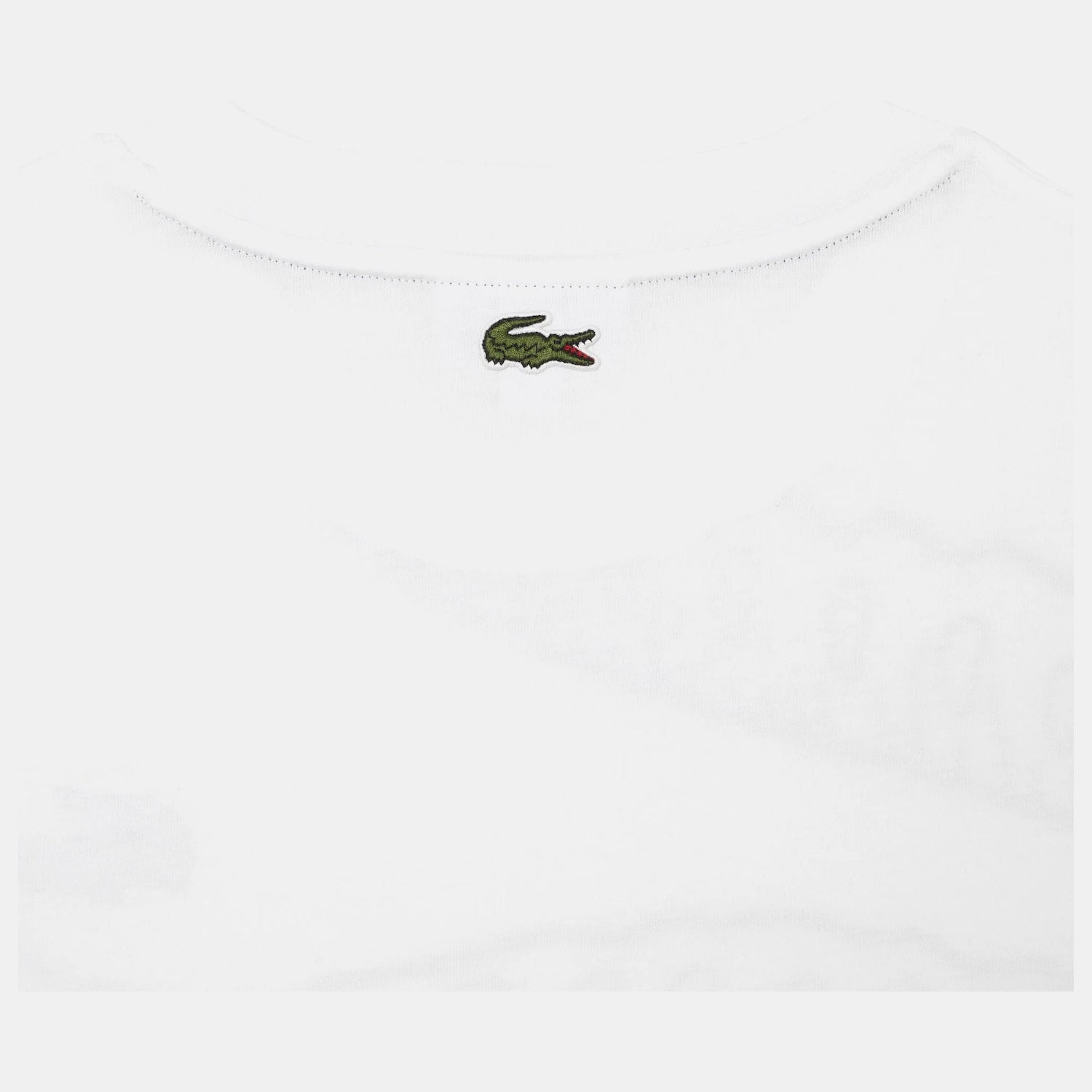 Lacoste T Shirt Th5511 White Branco_shot2