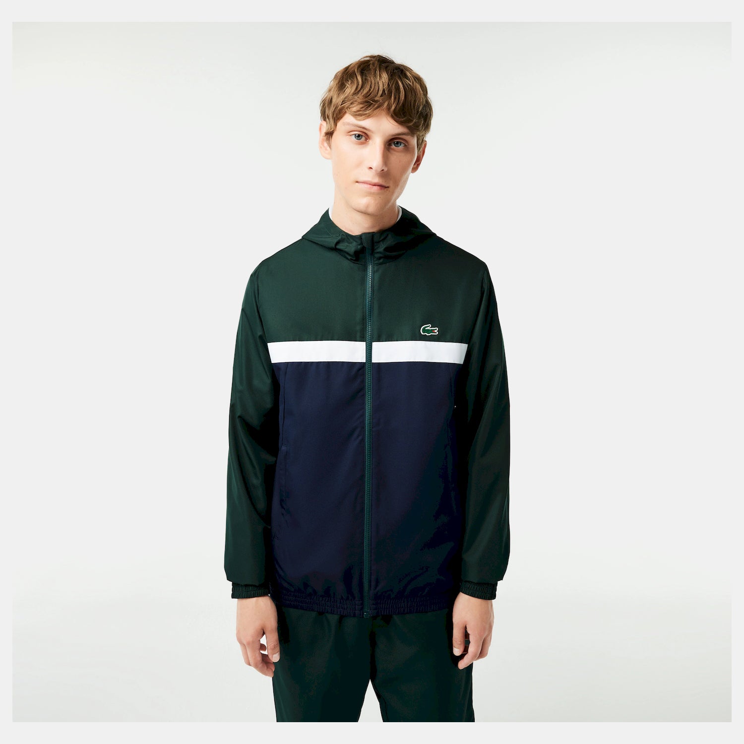 Lacoste Tracksuit Wh1793 Green Navy Verde Navy_shot1