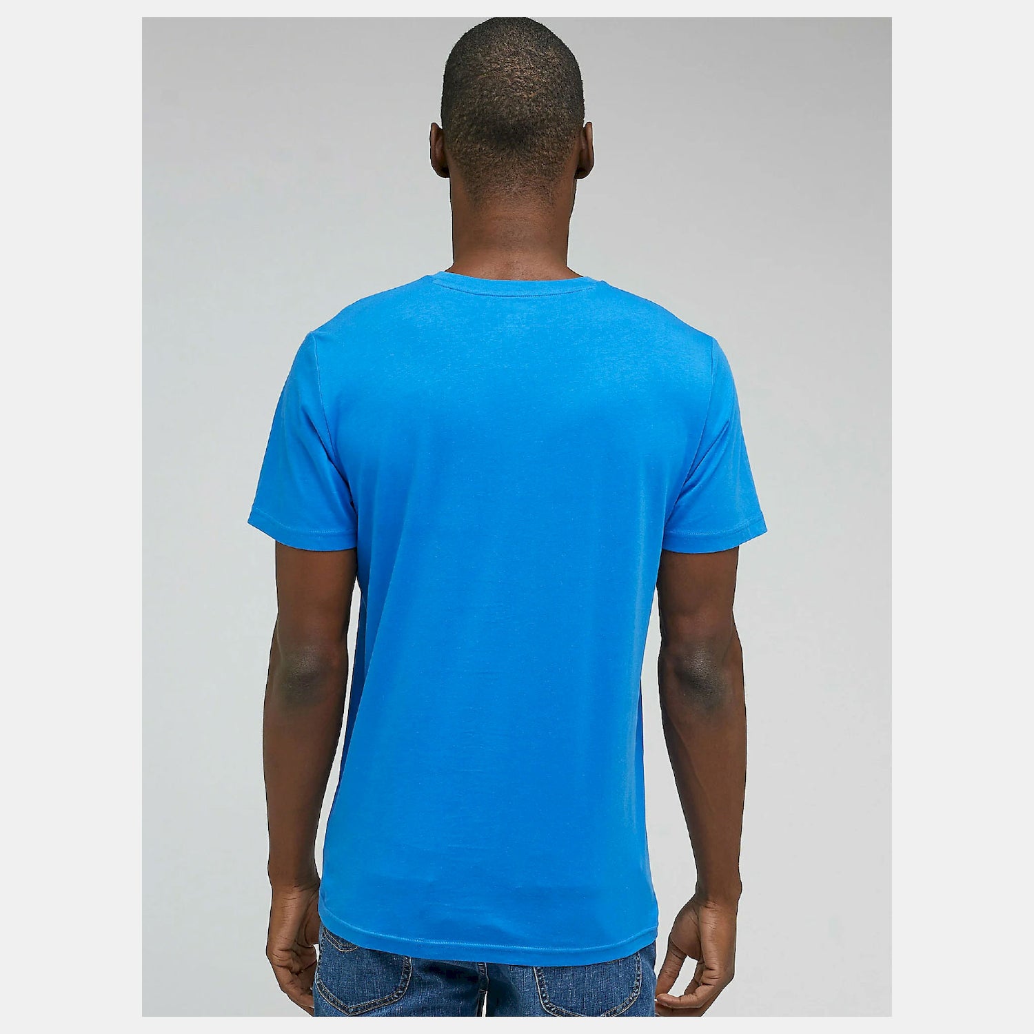 Lee T Shirt El60ufqa Blue Azul_shot1