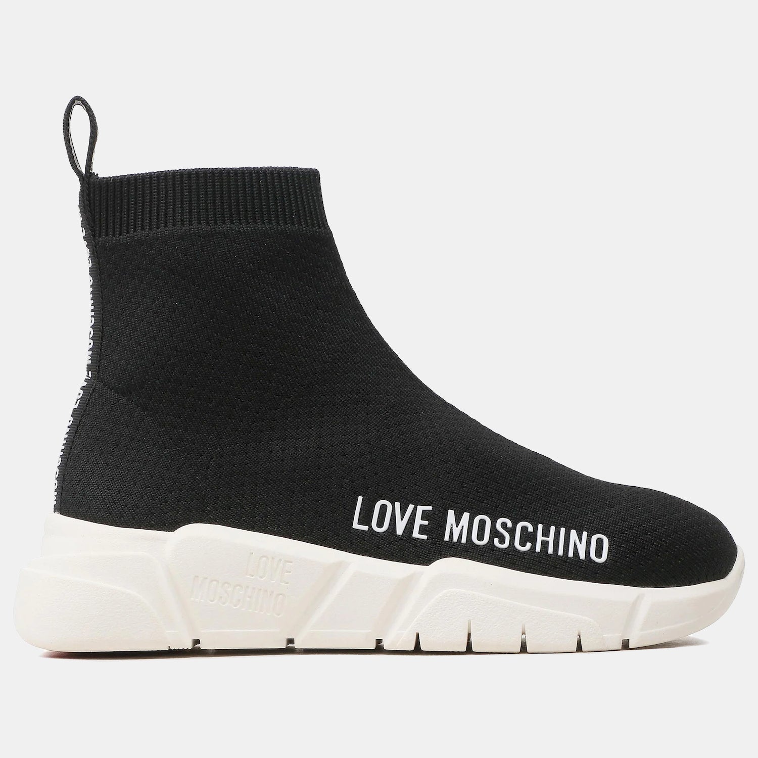 Moschino Sapatilhas Bota Sneakers Boots Ja15343g Black Preto_shot1
