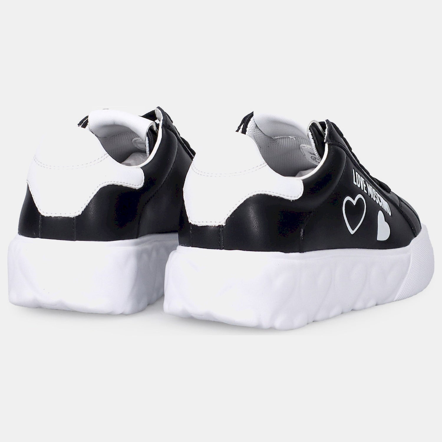 Moschino Sapatilhas Sneakers Shoes Ja15904 Black Preto_shot4