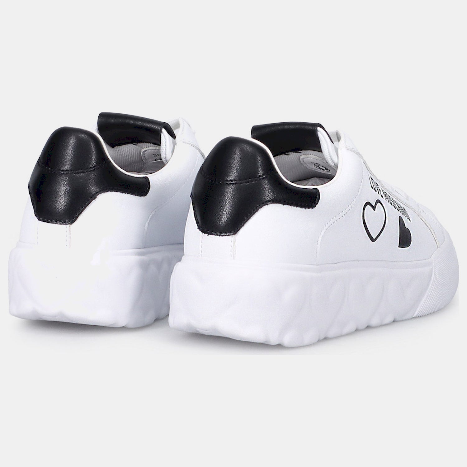 Moschino Sapatilhas Sneakers Shoes Ja15904 White Branco_shot3