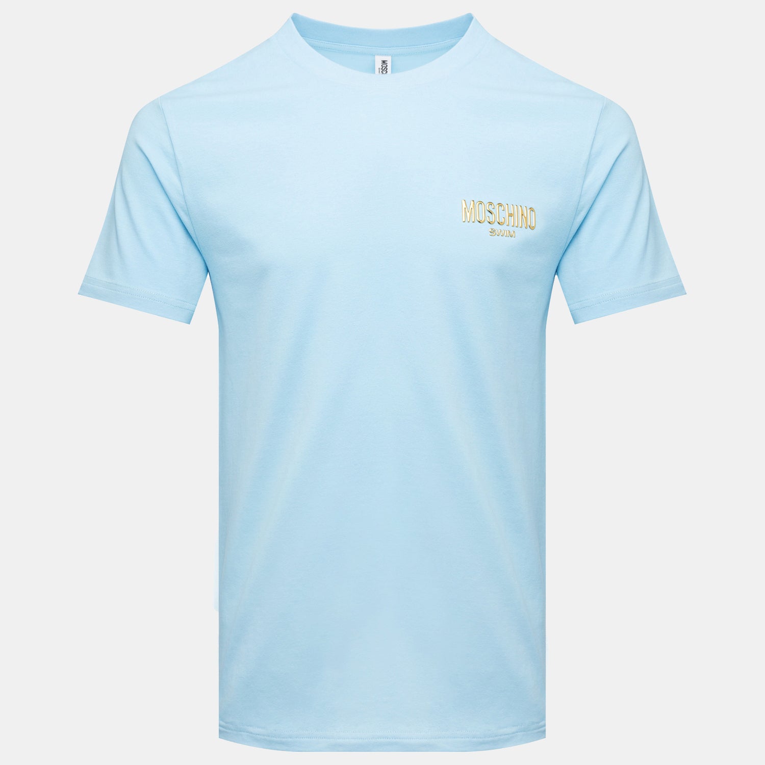 Moschino T Shirt A0716 9411 Lt Blue Azul Claro_shot1