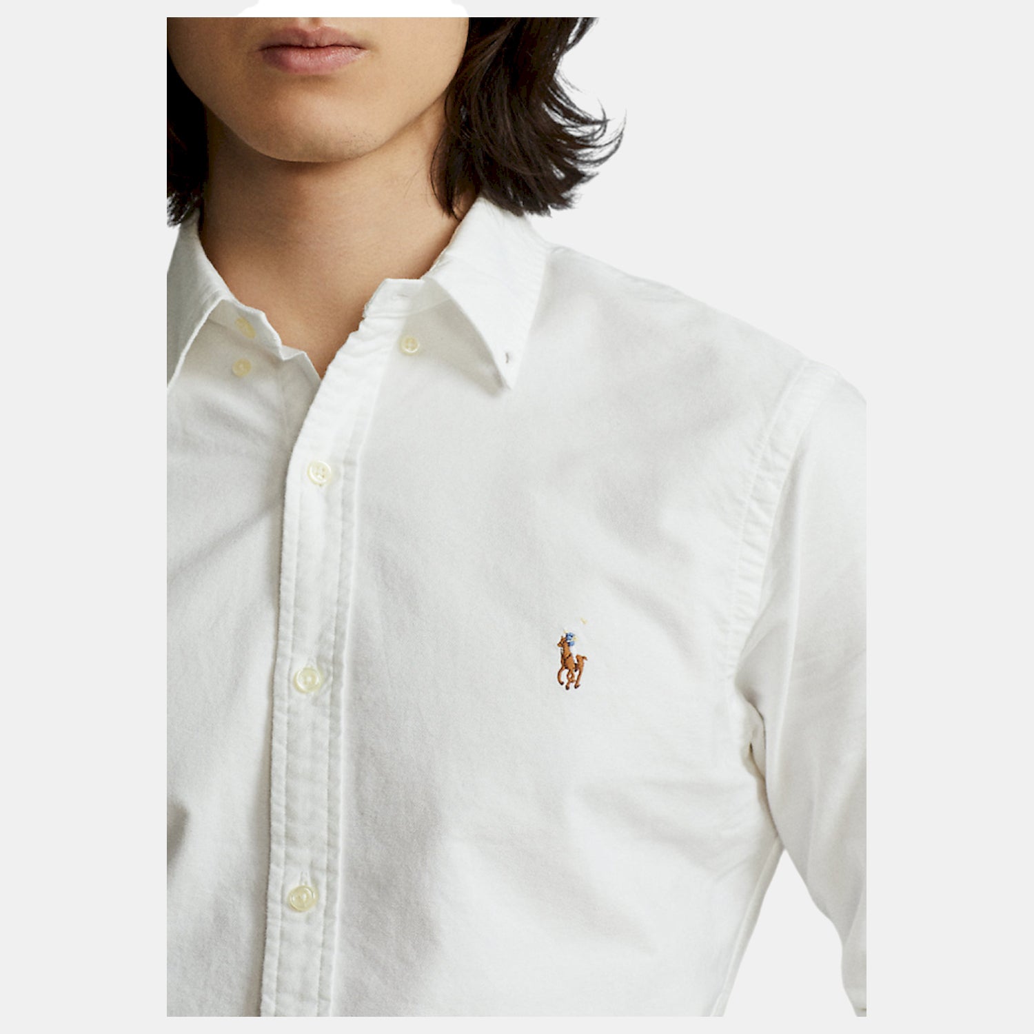 Ralph Lauren Camisa  Shirt 710549084 White Branco_shot2