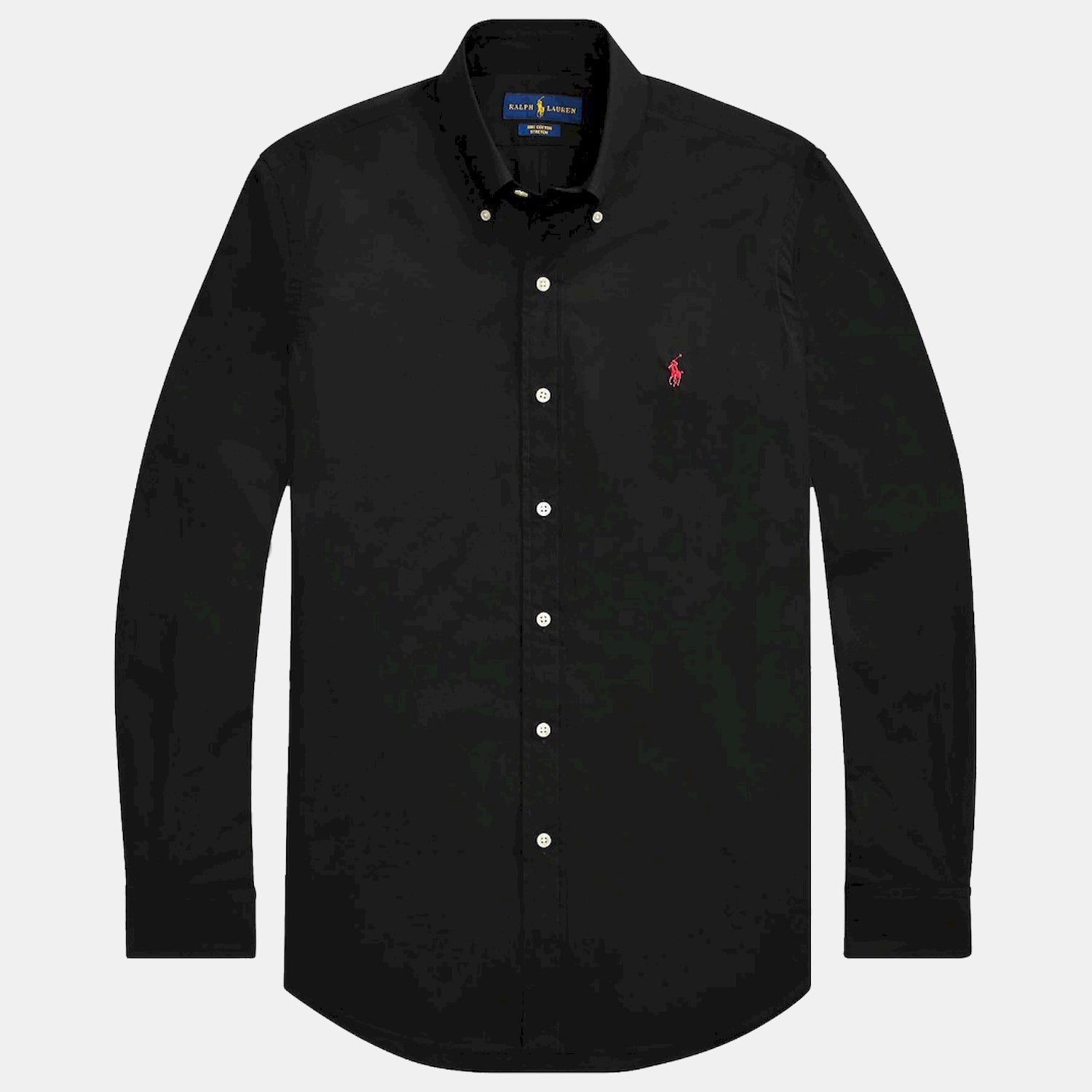 Ralph Lauren Camisa  Shirt 710832480 Black Preto_shot2