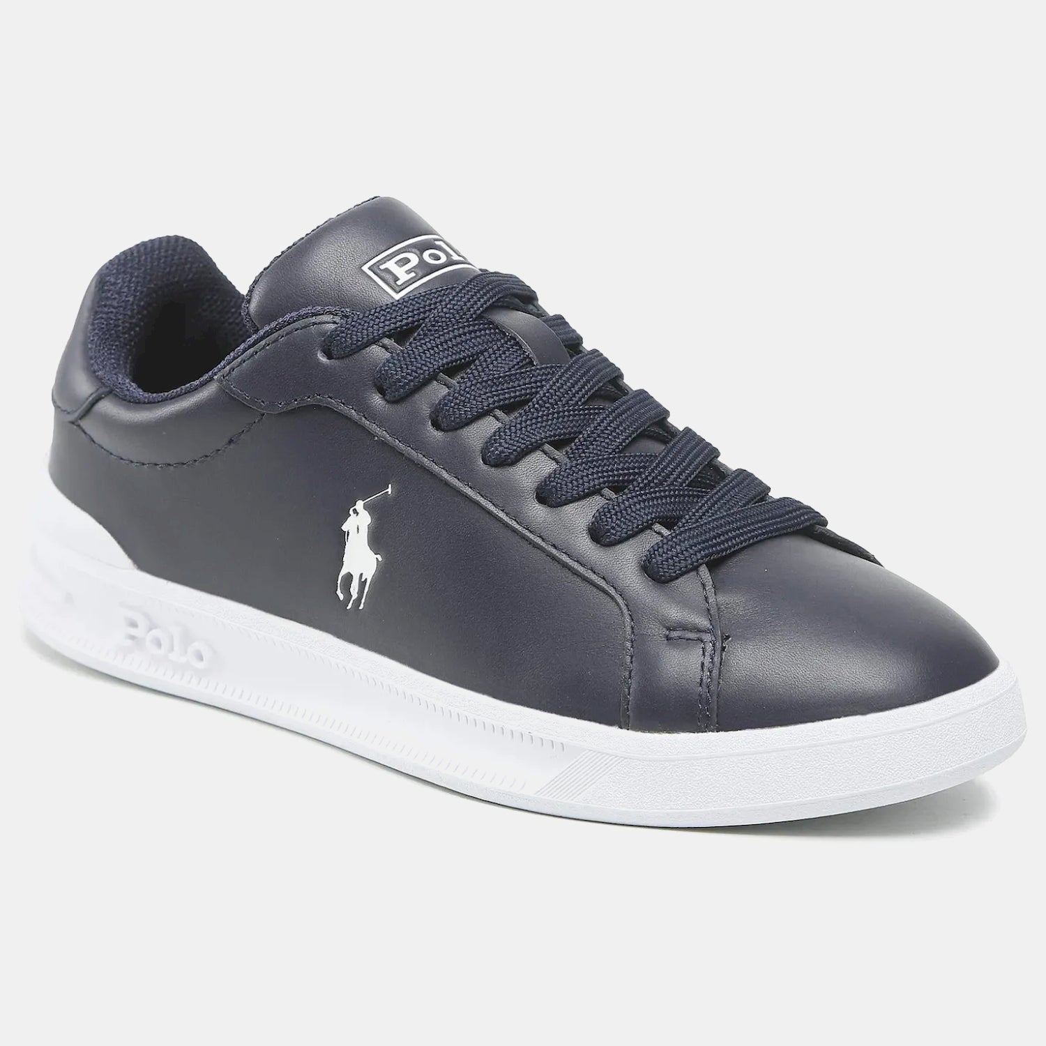 Ralph Lauren Sapatilhas Sneakers Shoes Hrtctii Sk Ath Navy White Navy Branco_shot5