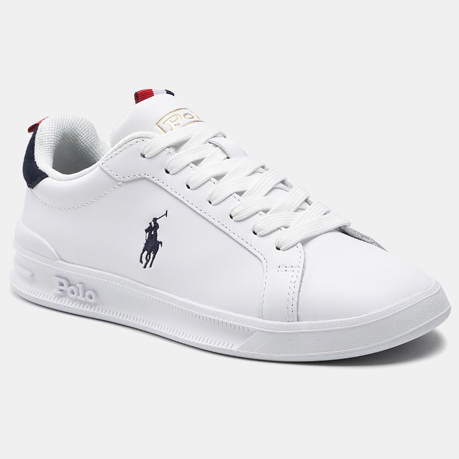 Ralph Lauren Sapatilhas Sneakers Shoes Hrtctii Sk Ath Whi Stripe Branco Stripe_shot1