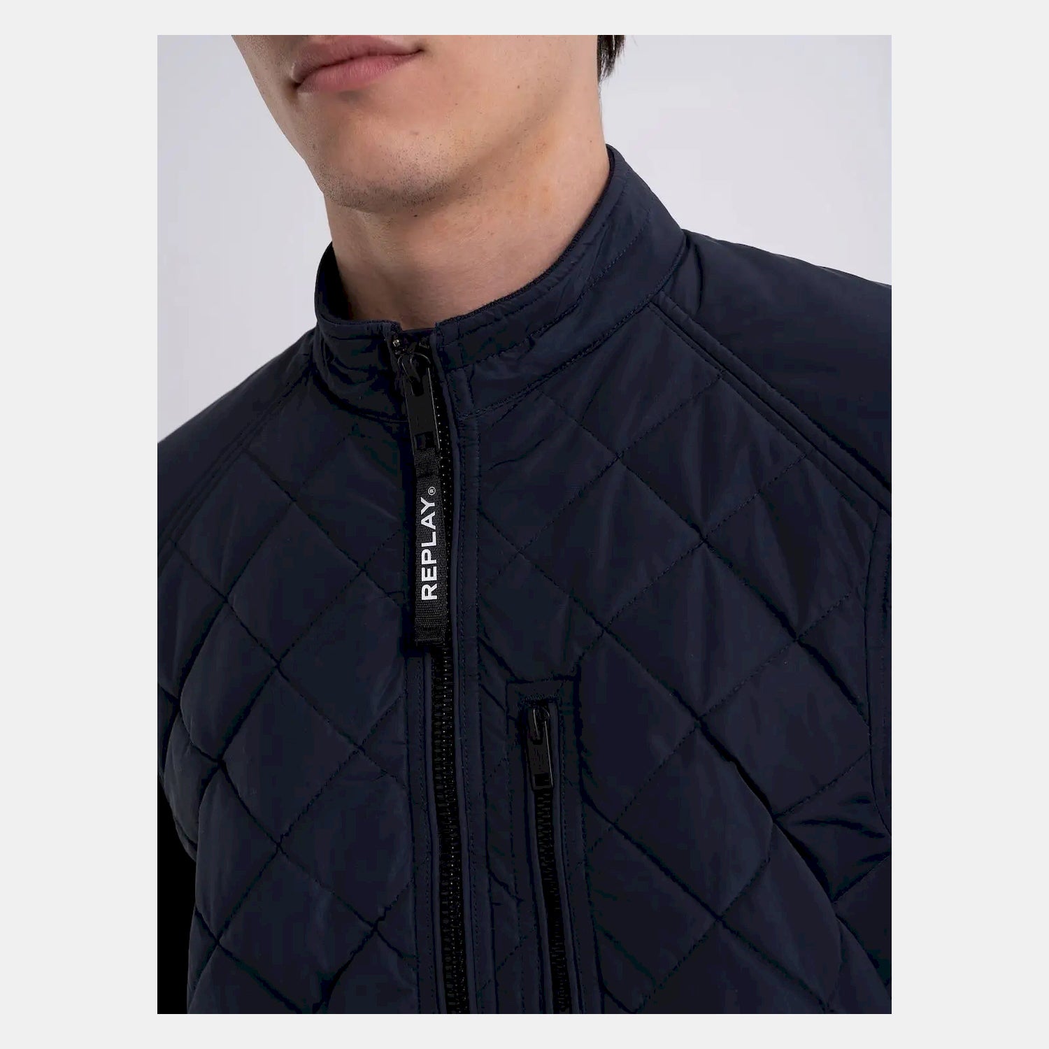 Replay Blusao Jackets M8000 Black Preto_shot2