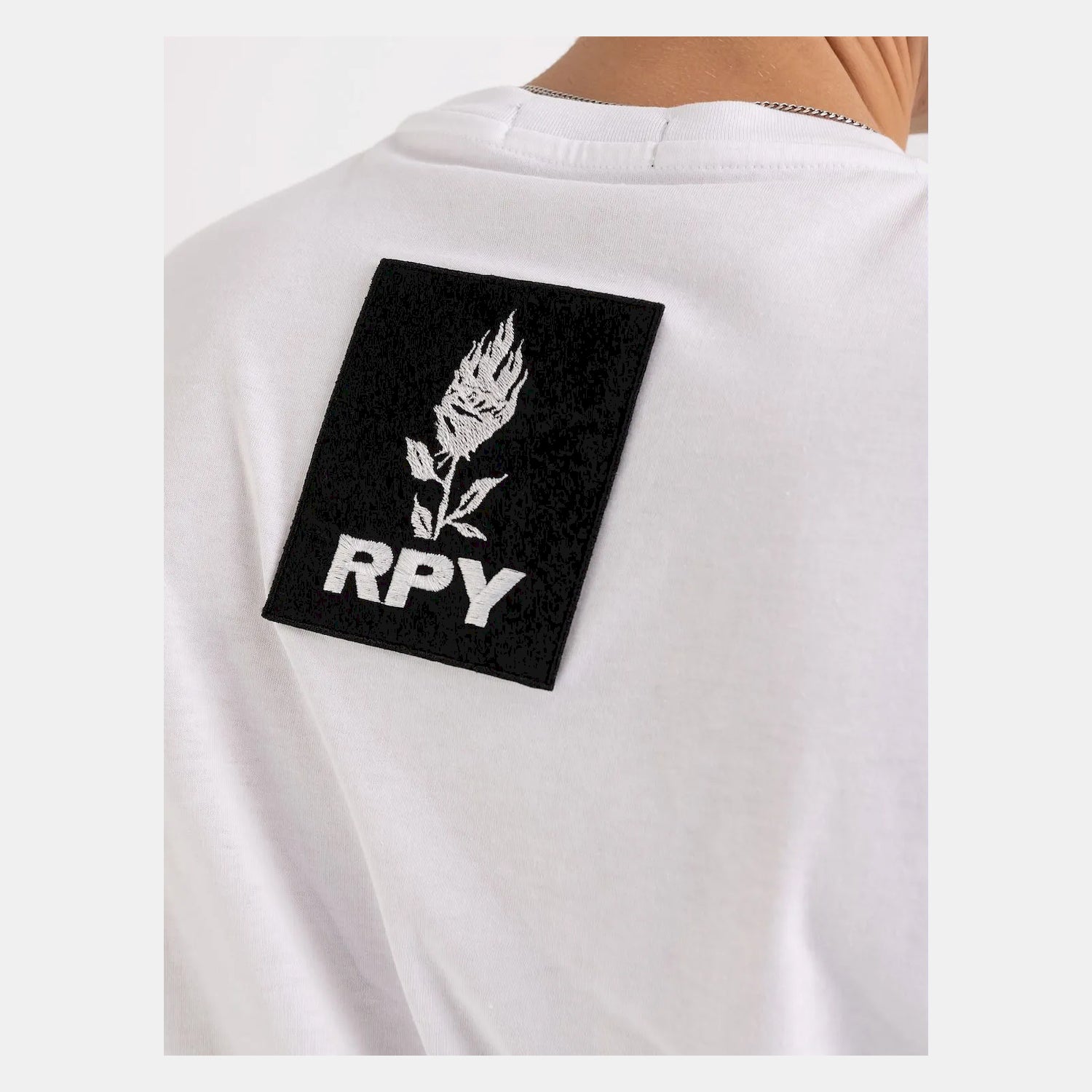 Replay T Shirt M6490 White Branco_shot5