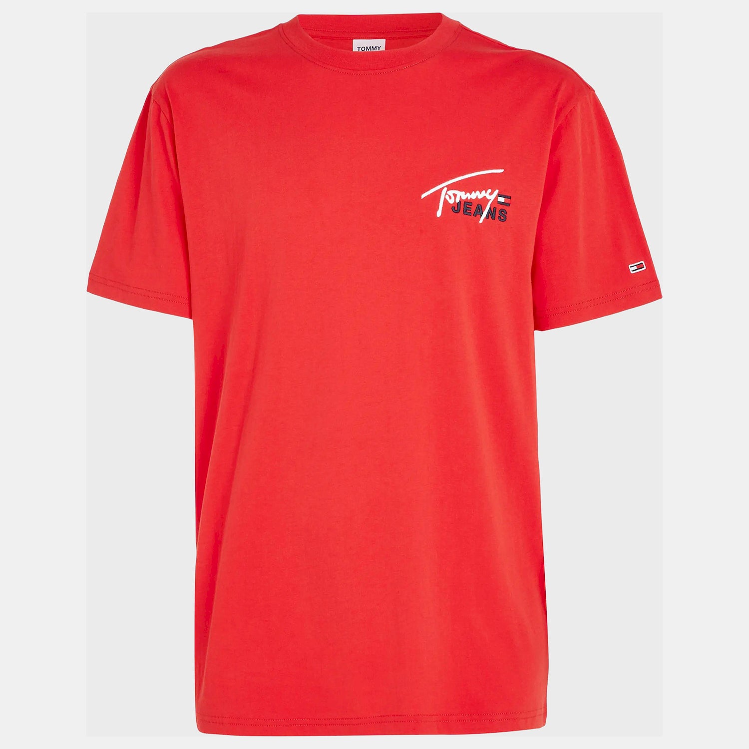 Tommy Jeans T Shirt Dm0dm16236 Red Vermelho_shot4
