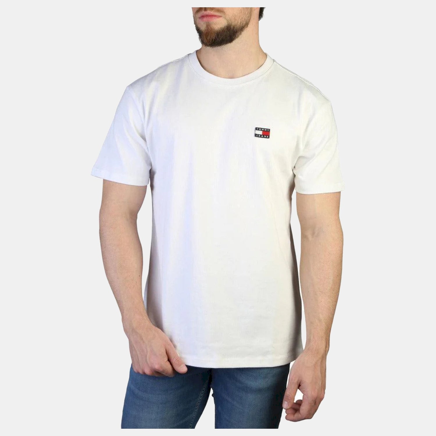 Tommy Jeans T Shirt Dm0dm16320 White Branco_shot1