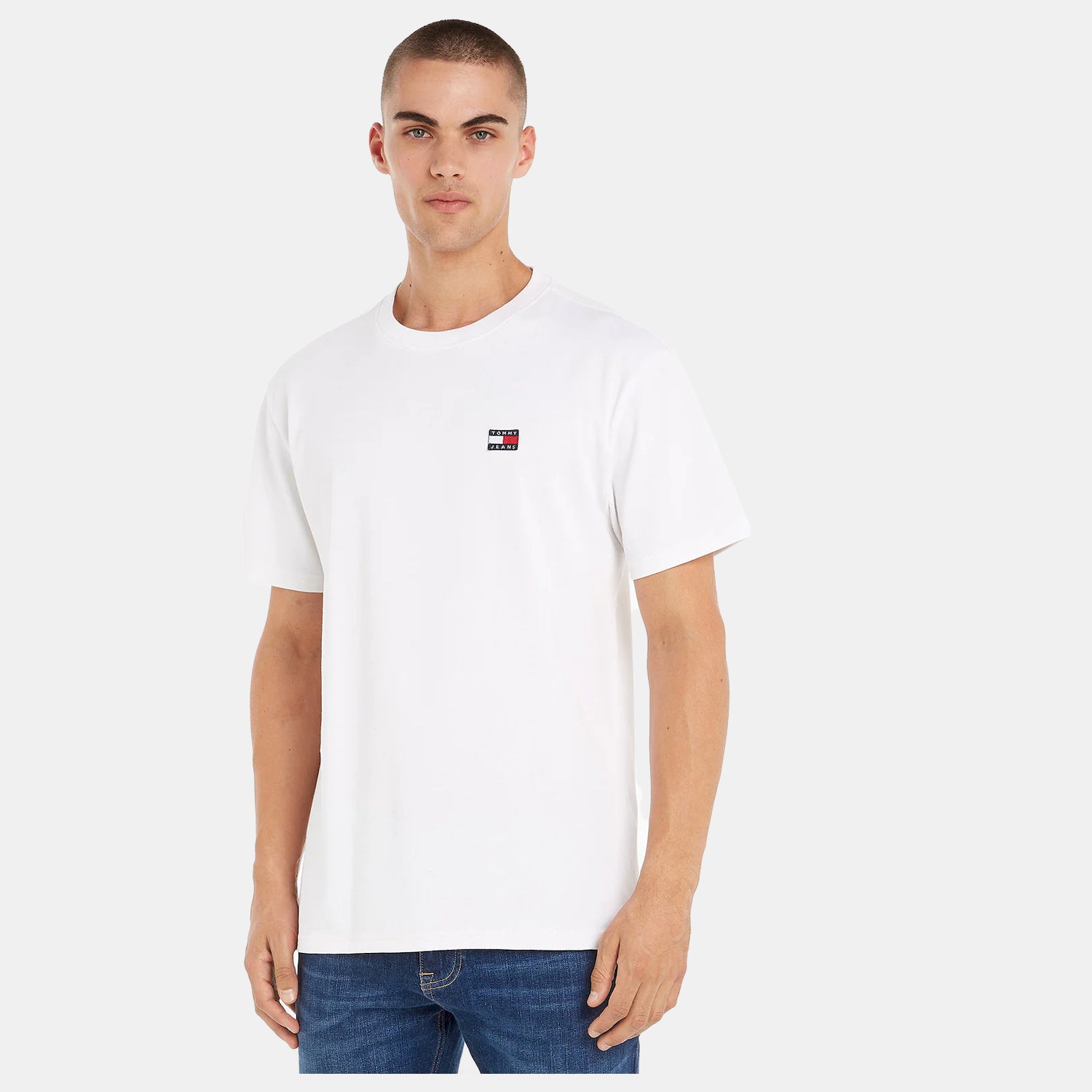 Tommy Jeans T Shirt Dm0dm16320 White Branco_shot4