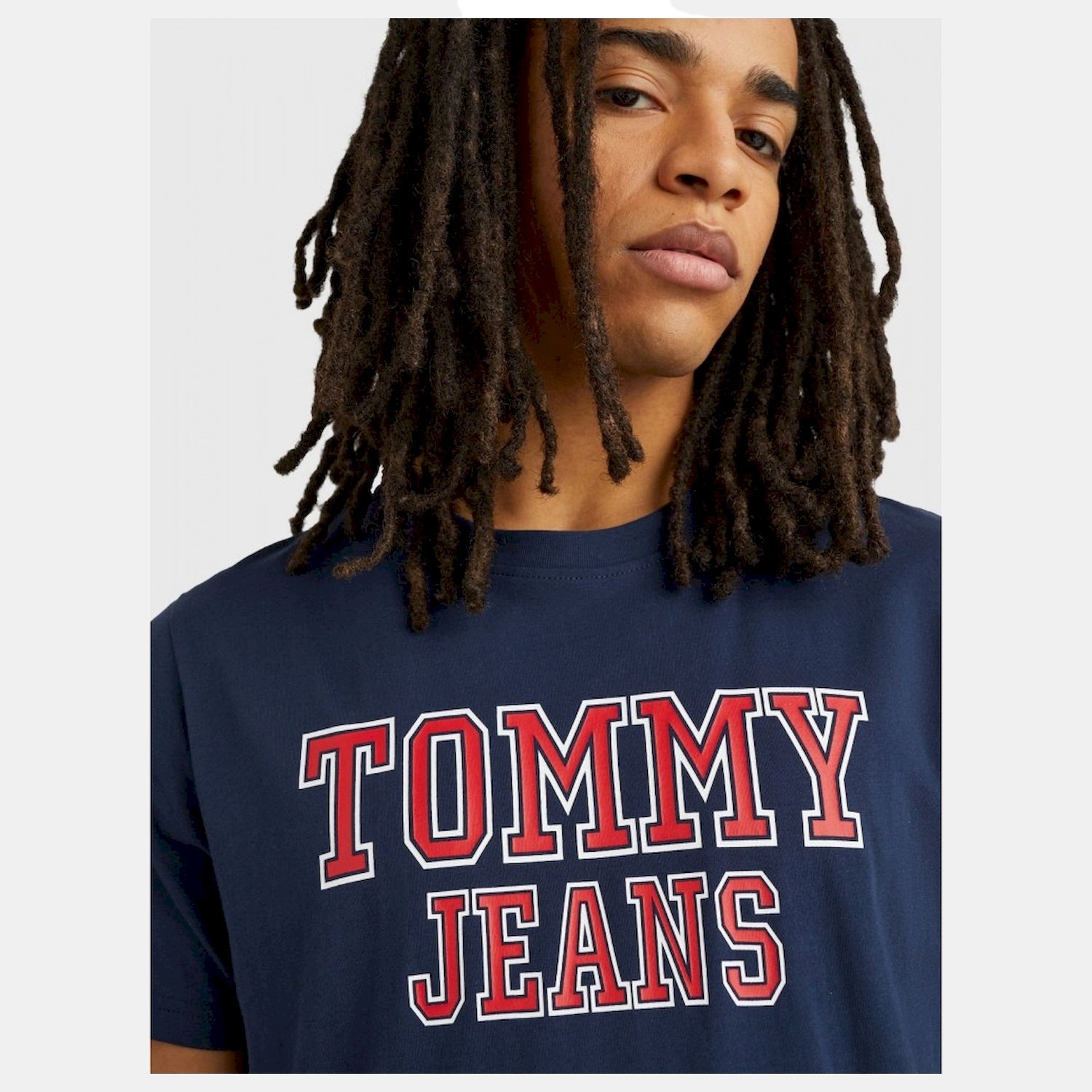 Tommy Jeans T Shirt Dm0dm16405 Navy Navy_shot2