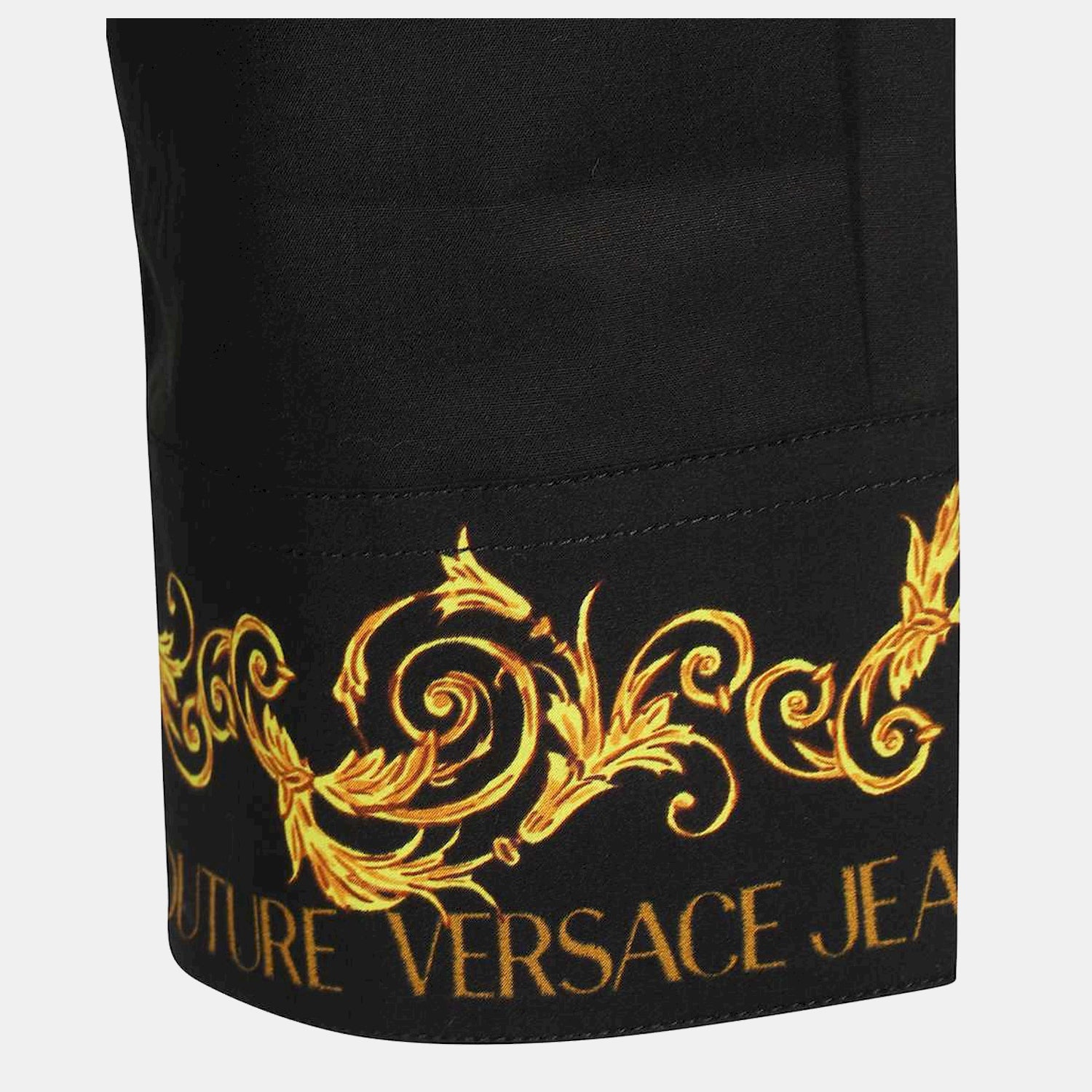 Versace Camisa  Shirt 74gal2sb Black Preto_shot3