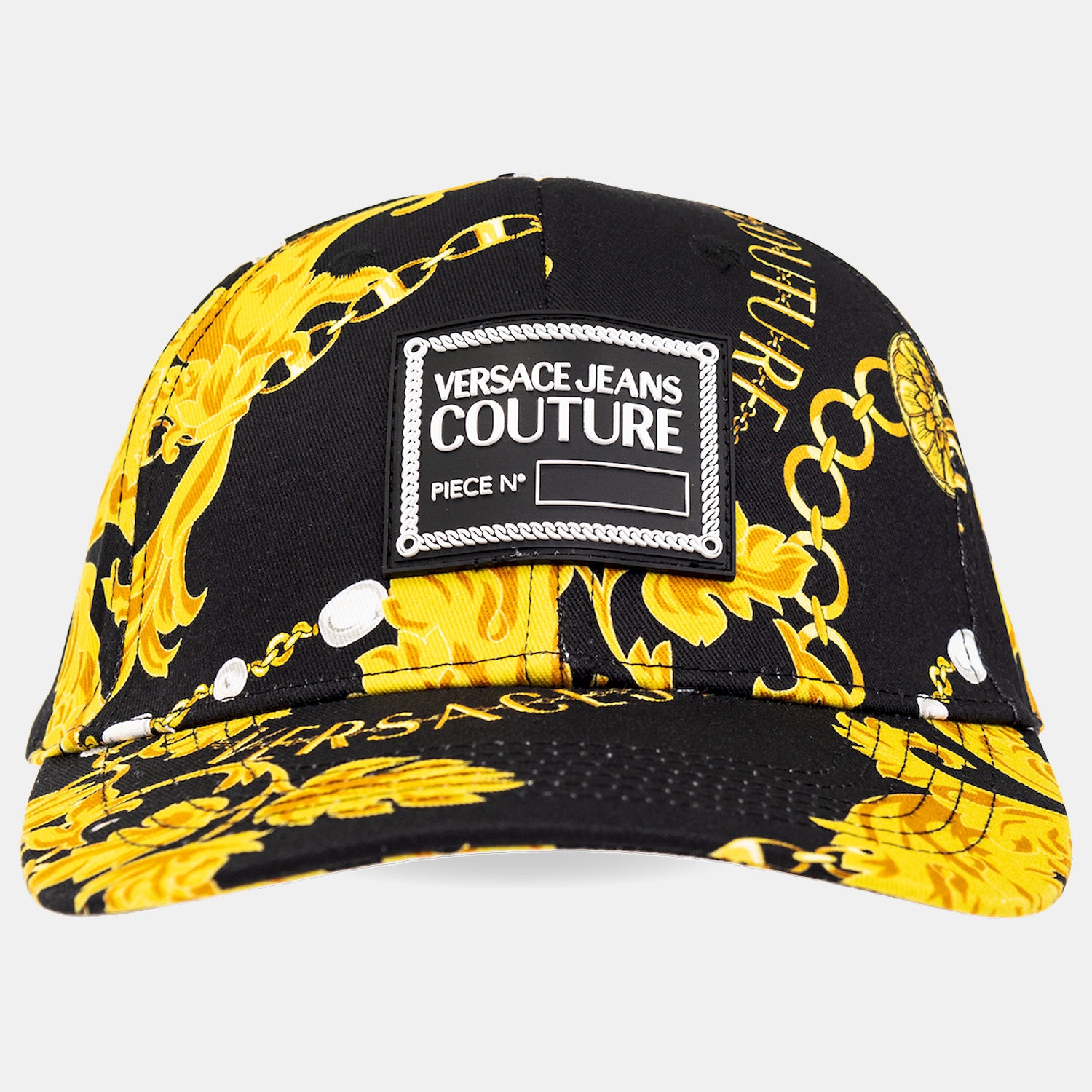 Versace Cap Hat 75gazk18 Blk Gold Preto Ouro_shot1