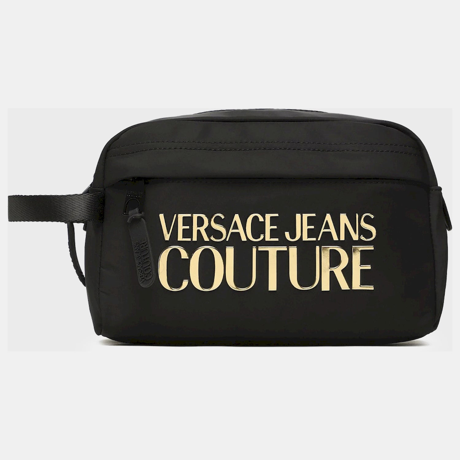 Versace Necessaire Bag 74ya4b9c Blk Gold Preto Ouro_shot1