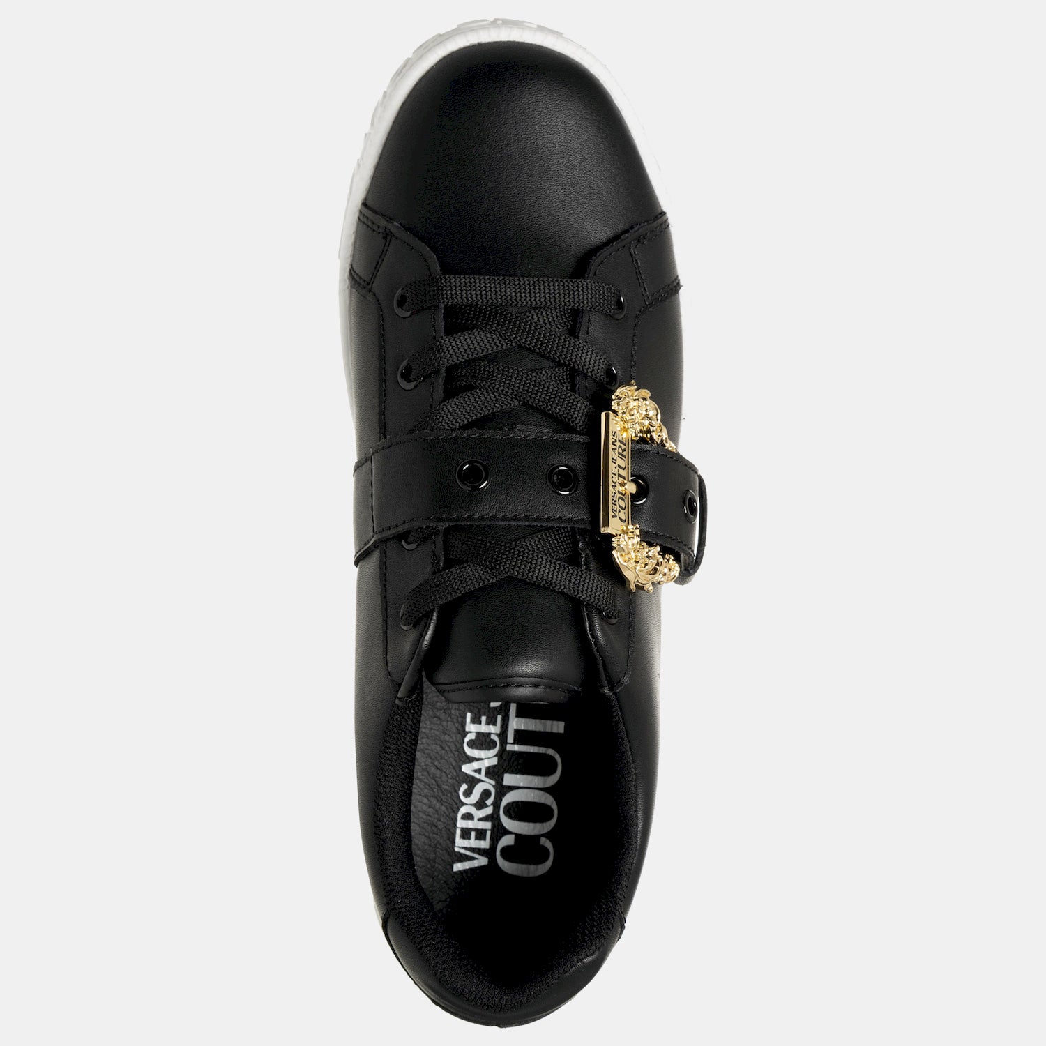 Versace Sapatilhas Sneakers Shoes 75va3sk9 Black Preto_shot5
