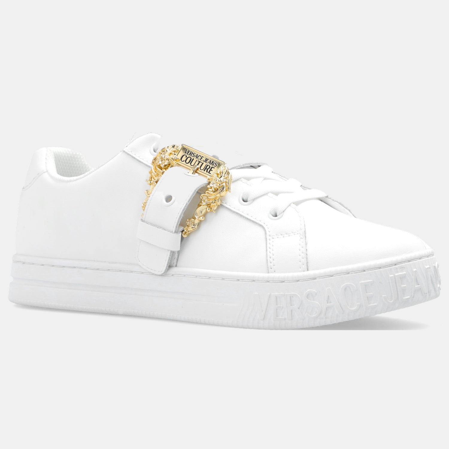 Versace Sapatilhas Sneakers Shoes 75va3sk9 White Branco_shot3